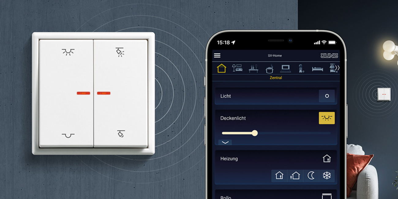 KNX RF Taster bei HY Elektro in Stuttgart